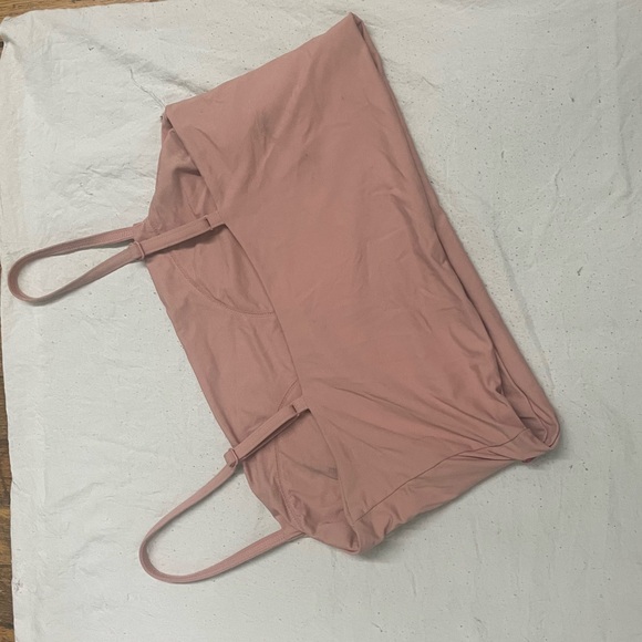 ROXY pink cropped top size S - Picture 2 of 4